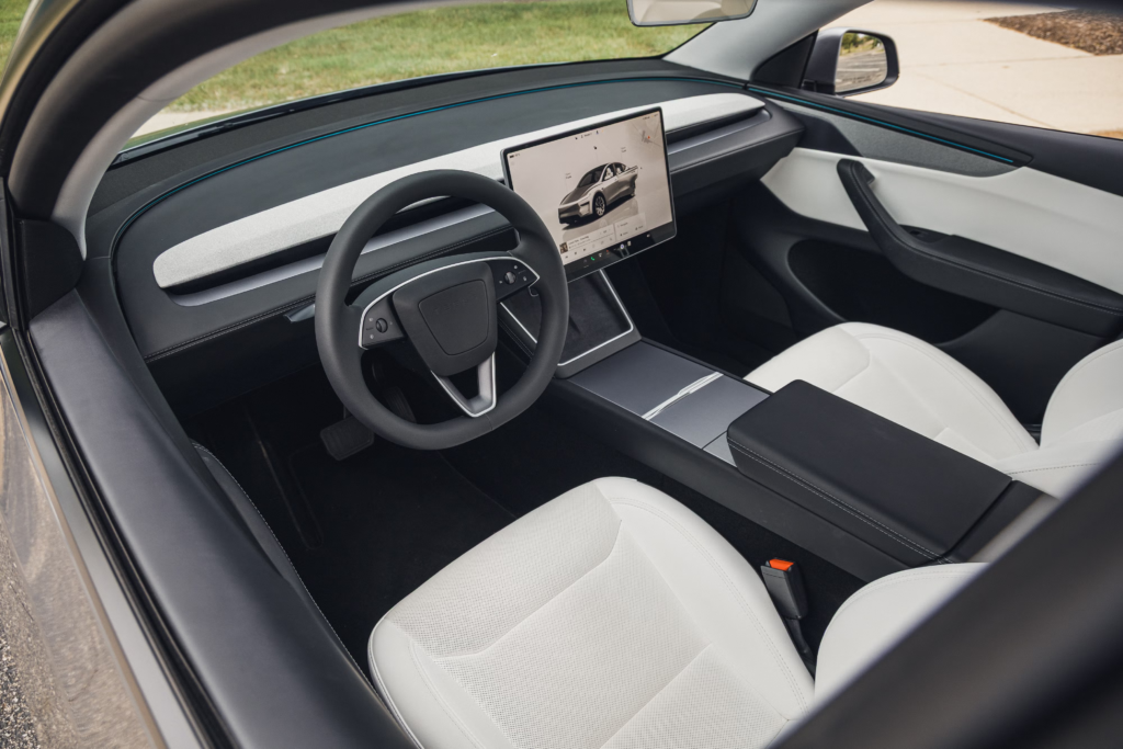 Interiör i Tesla Model Y
