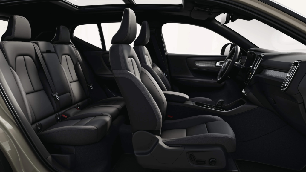 Interiör i Volvo EX40